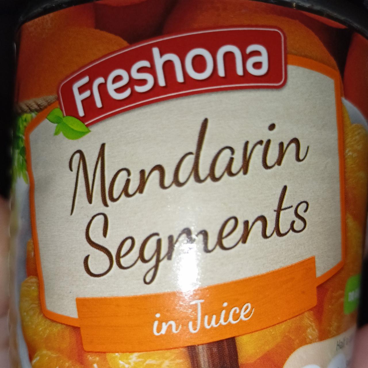 Фото - Mandarin segments in juice Freshona