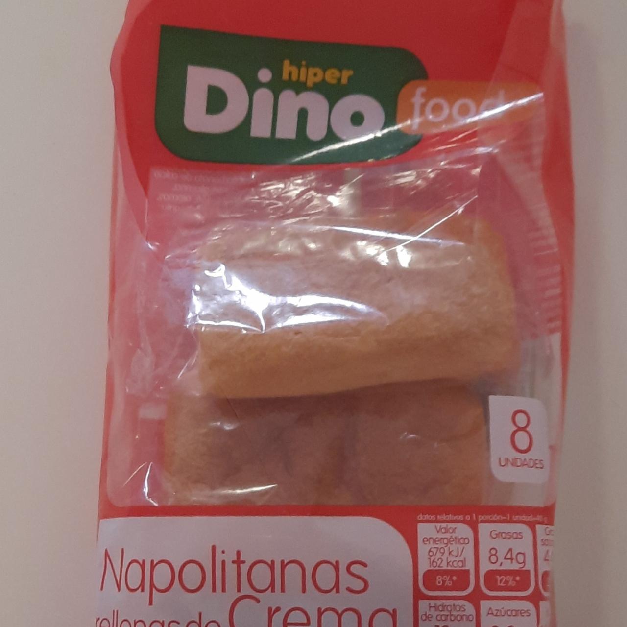 Фото - Napolitanas crema Dino food