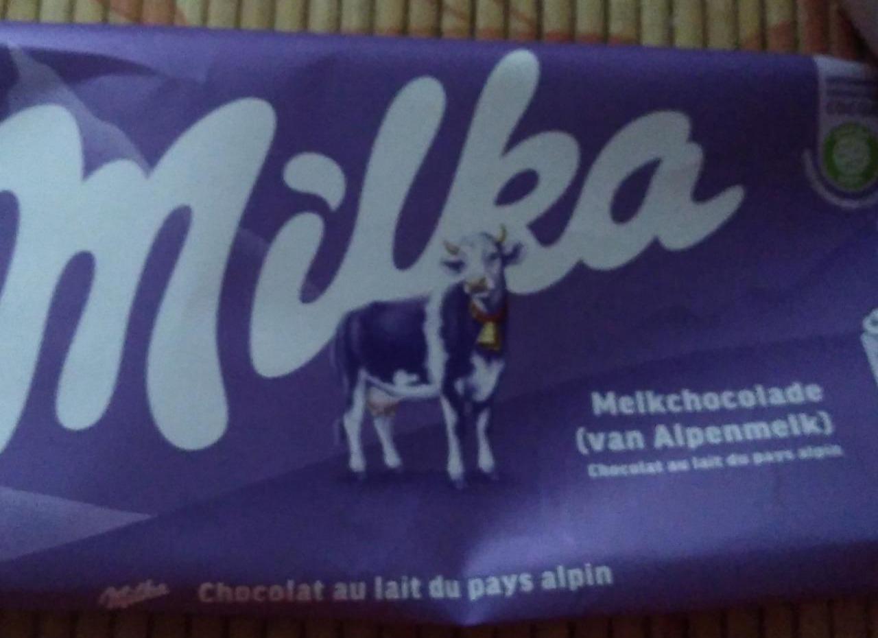 Фото - Melkchokolade Milka