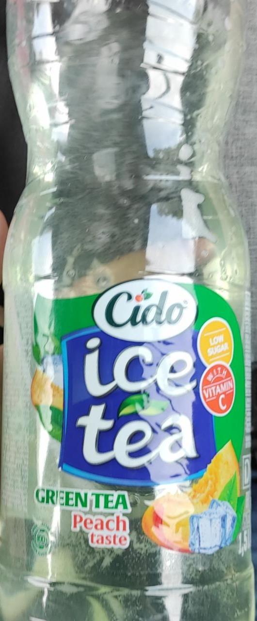 Фото - Ice tea green tea peach taste Cido