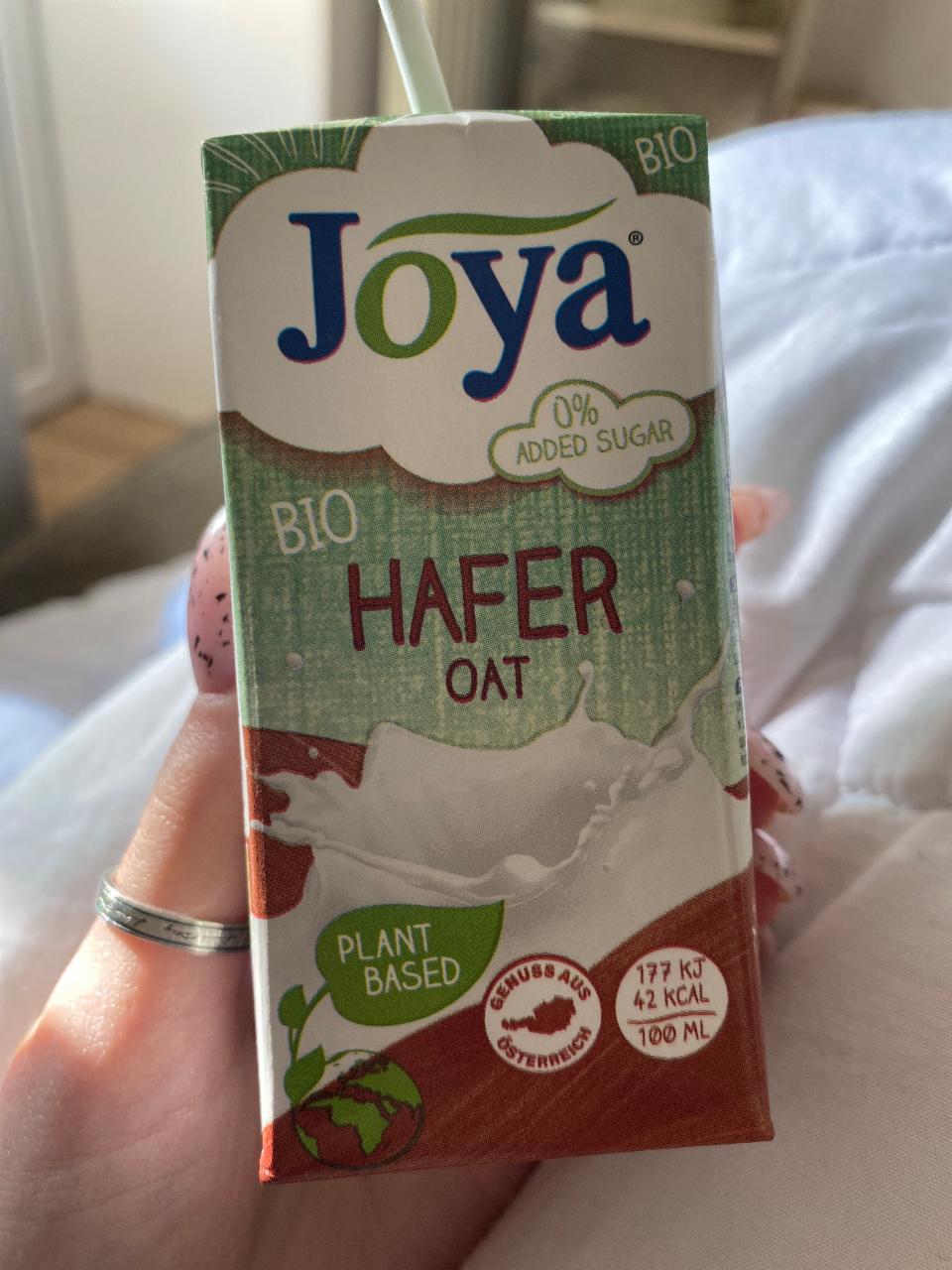 Фото - молоко растительное овсяное Joya