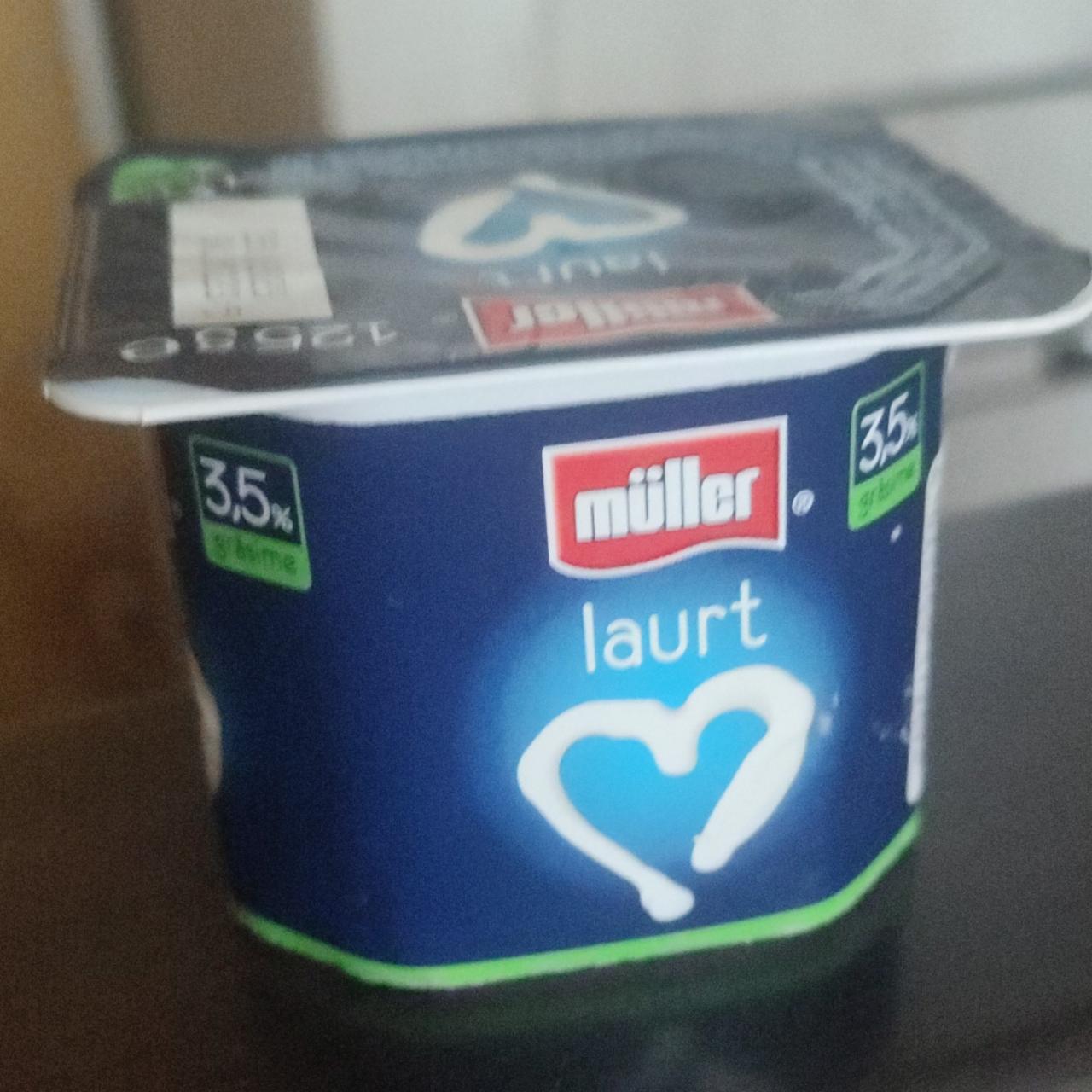 Фото - йогурт классический белый 3,5% Muller