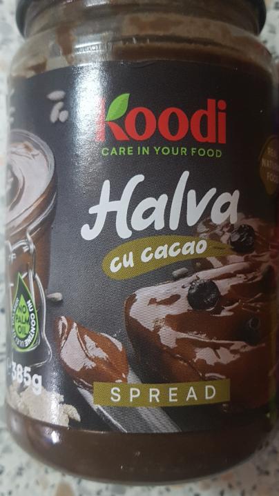 Фото - Halva cu cacao spread Koodi