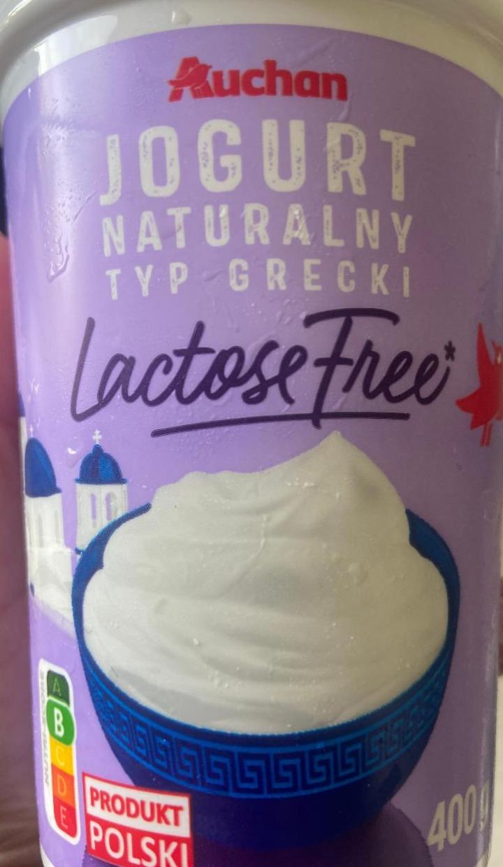 Фото - Jogurt naturalny typ grecki lactose free Auchan