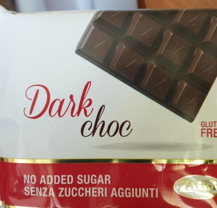 Фото - Шоколад черный без сахара Dark Choc 56% Zaini