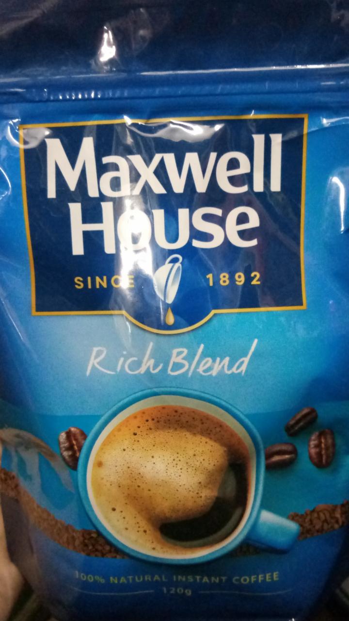 Фото - Кофе натуральный растворимый сублимированный Rich Blend Maxwell House