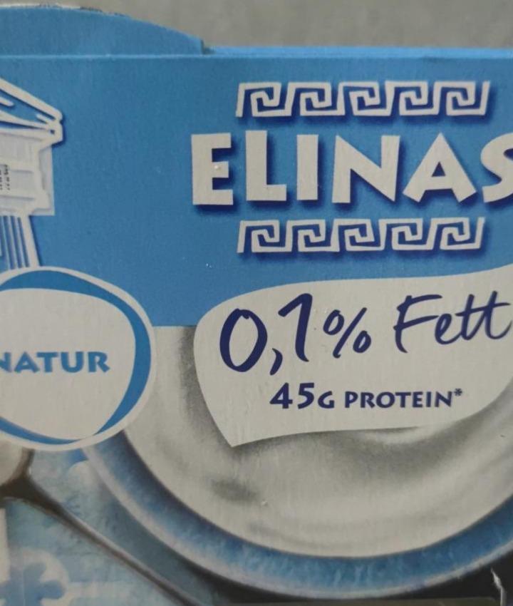 Фото - Natur Leichter Joghurt nach griechischer Art 0.1% Elinas