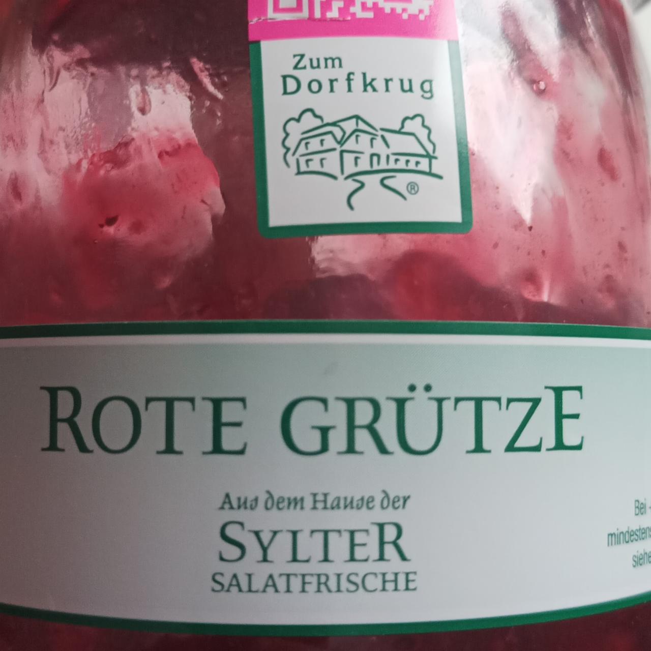 Rote Grütze mit 7 Früchten Zum Dorfkrug - калорийность, пищевая ...