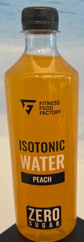 Фото - Напиток со вкусом персик Isotonic Water Fitness food factory