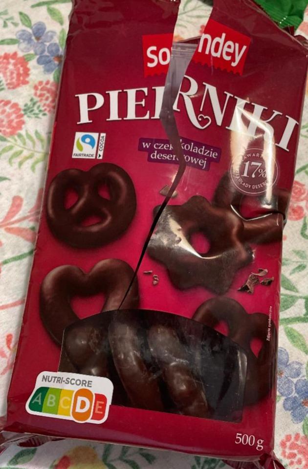 Фото - Pierniki w czekoladzie deserowej Sondey