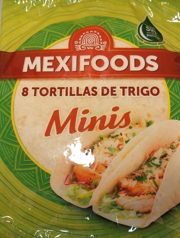 Фото - Тортилья пшеничная Minis Mexifoods
