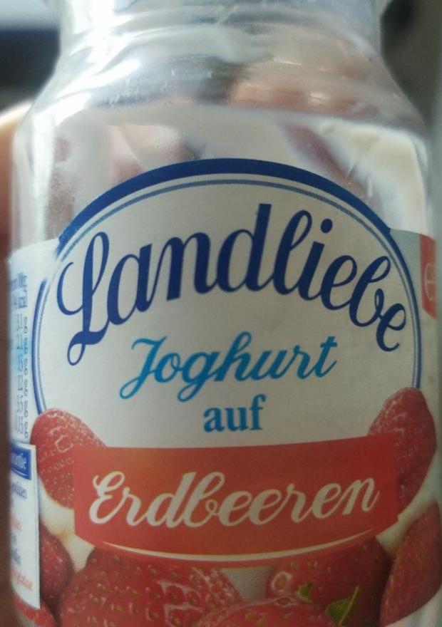 Фото - йогурт клубника Landliebe