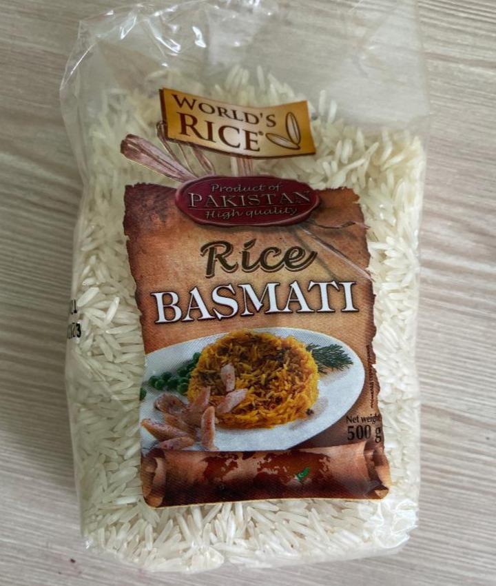 Фото - Рис басмати World's Rice