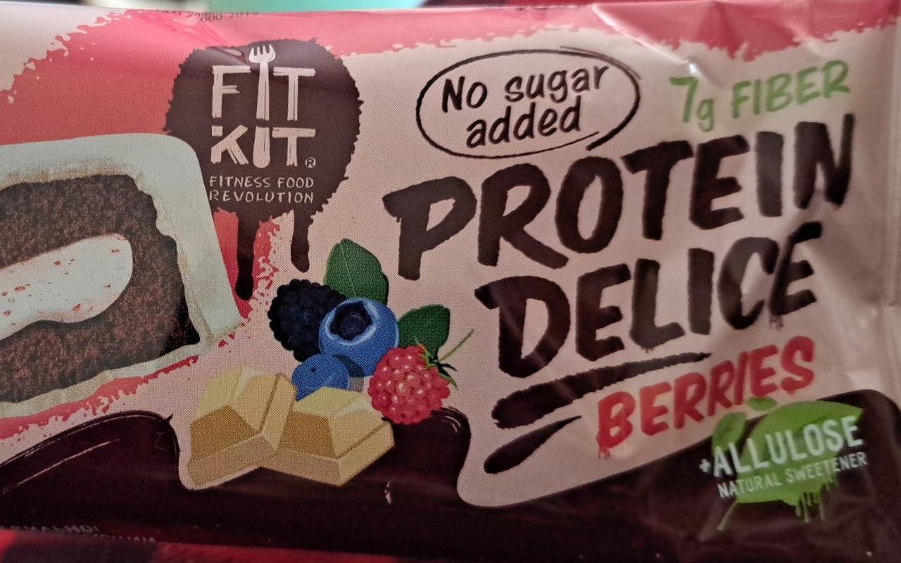 Фото - Protein Delice berries Fit Kit