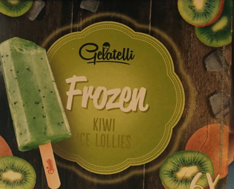 Фото - мороженое замороженое Киви Celatelli