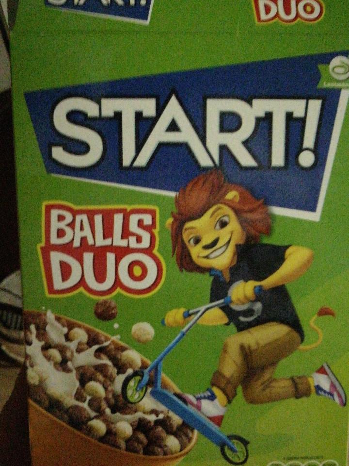 Фото - Завтраки сухие Шарики Balls Duo Start!