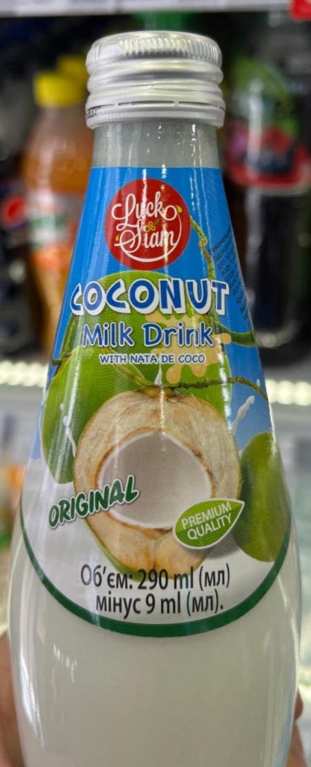Фото - Напиток безалкогольный негазированный стерилизованный Кокосовое молоко с Ната де Коко Luck Siam