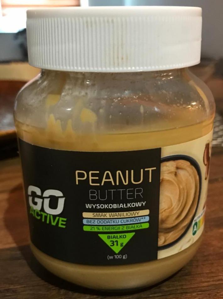 Фото - Арахисовая паста со вкусом ванили Peanut Butter Go Active