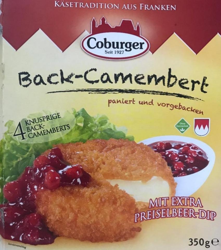 Фото - Сыр для запекания с клюквенным соусом Back-Camembert Coburger