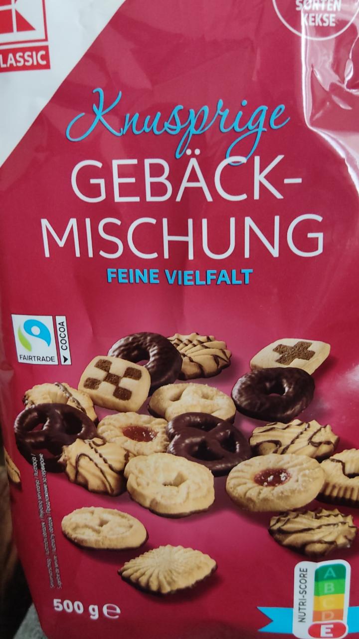 Фото - Печенье хрустящее Knusprige Gebäck-Mischung K-Classic