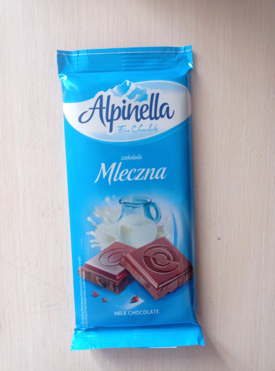 Фото - Шоколад молочный Alpinella