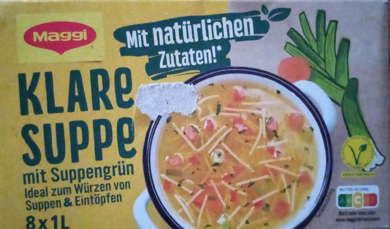 Фото - Суп Магги с овощами Klare Suppe mit Suppengrün Maggi