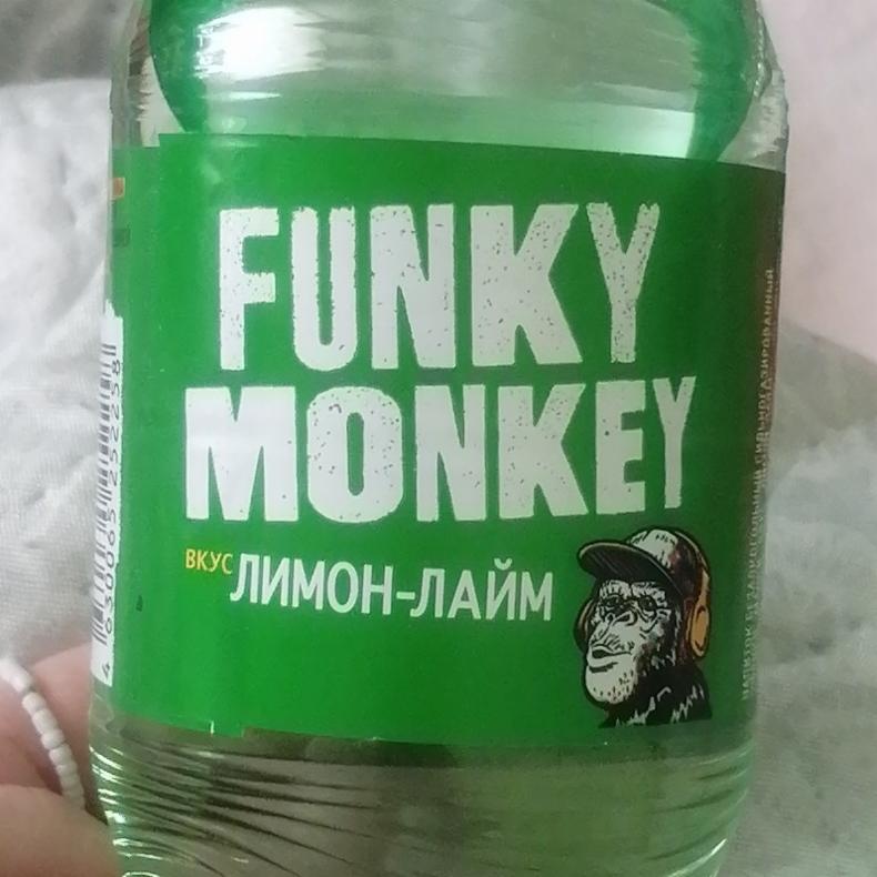 Фото - Газированный напиток вкус лимон - лайм Funky monkey