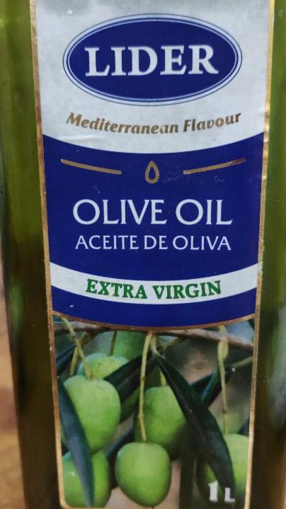 Фото - оливковое масло extra virgin Lider