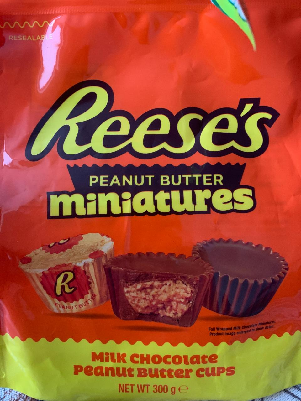 Фото - Конфеты корзинки с арахисовой пастой Peanut Butter Cup Miniatures Reese’s