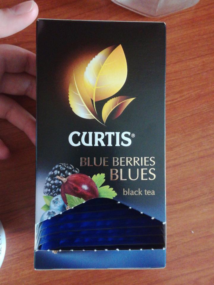 Фото - чай черный berries blues black tea Curtis