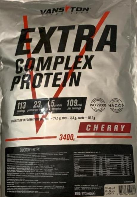 Фото - Протеин Extra Complex Protein Cherry Vansinton
