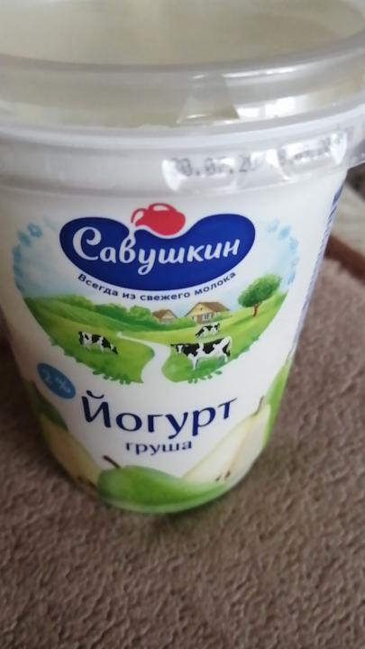 Фото - Йогурт 2% груша Савушкин 