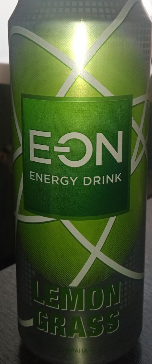 Фото - Напиток энергитеческий Лемонграс energy drink lemon grass E-on