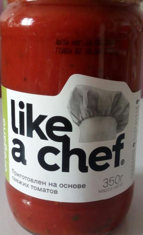 Фото - томатный соус Oregano Like a chef