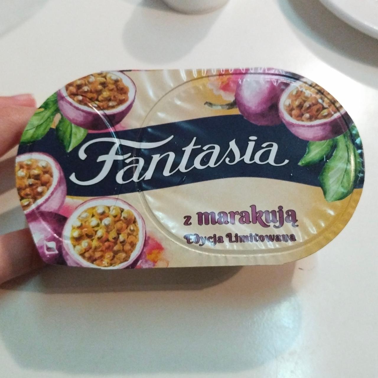 Фото - йогурт кремовый с маракуйей Fantasia