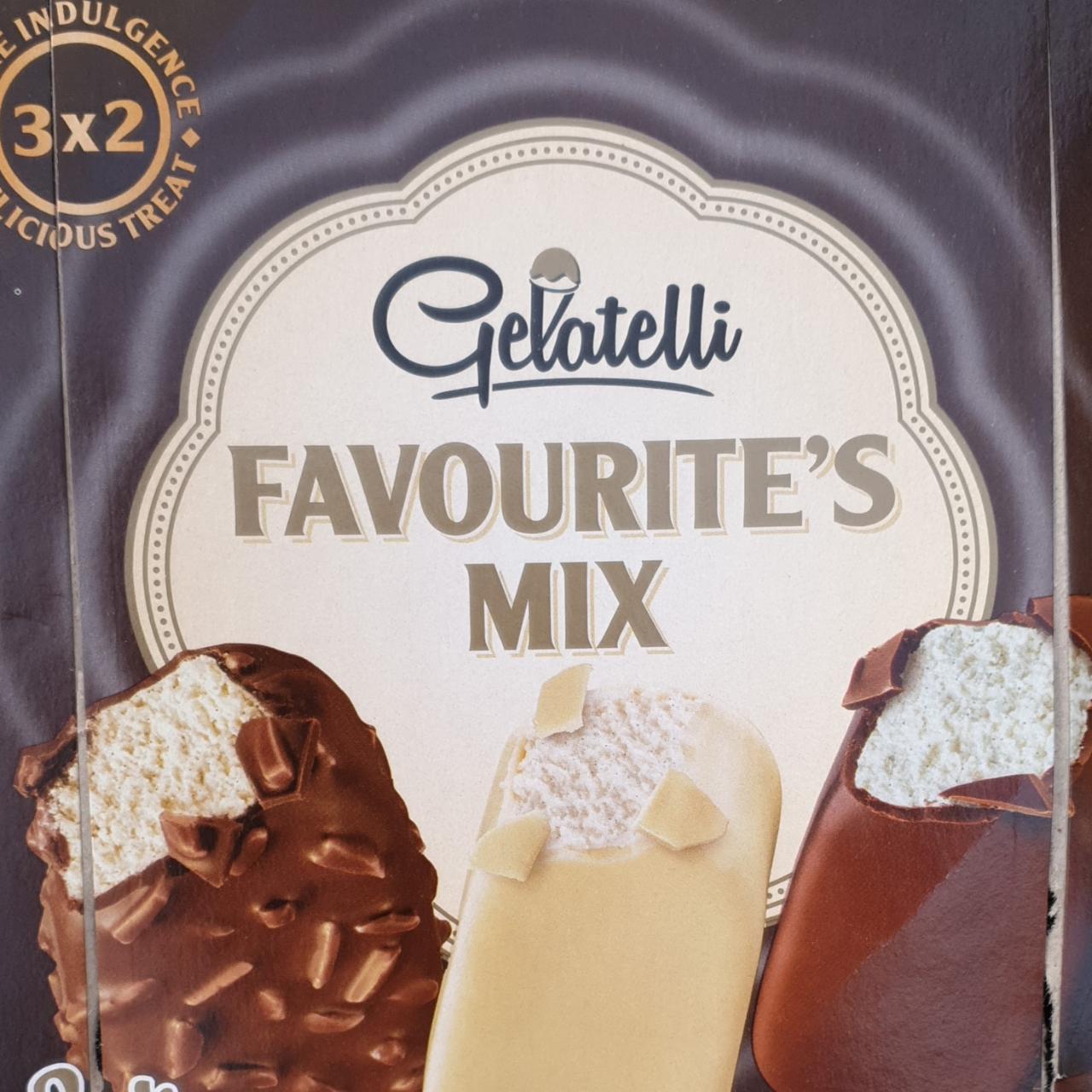 Фото - Мороженое Favourite’s Mix Gelatelli