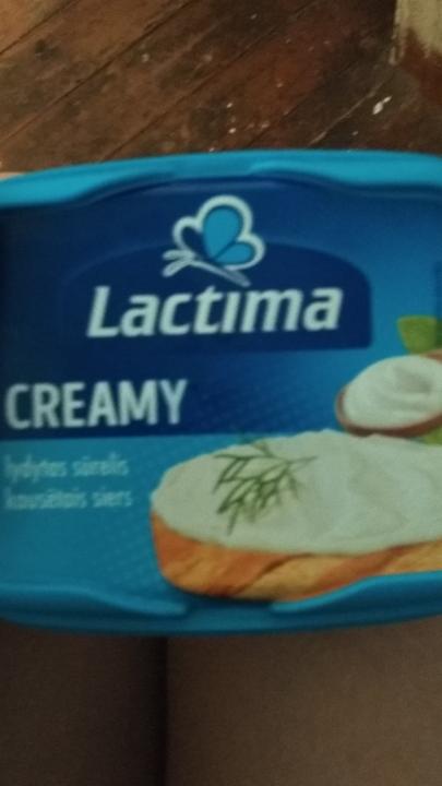 Фото - творожный сыр натуральный Lactima