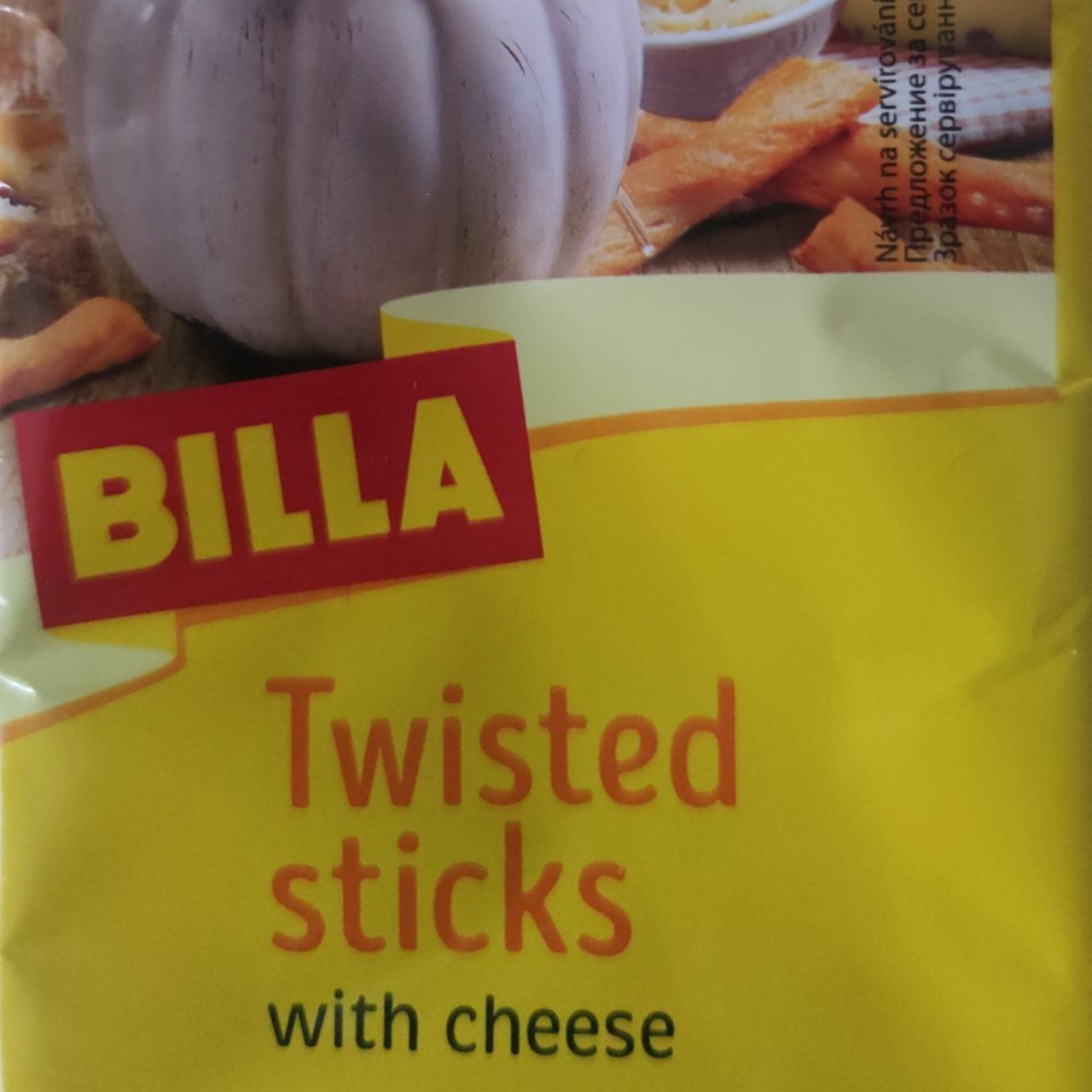Фото - Палочки с сыром Twisted Sticks Billa