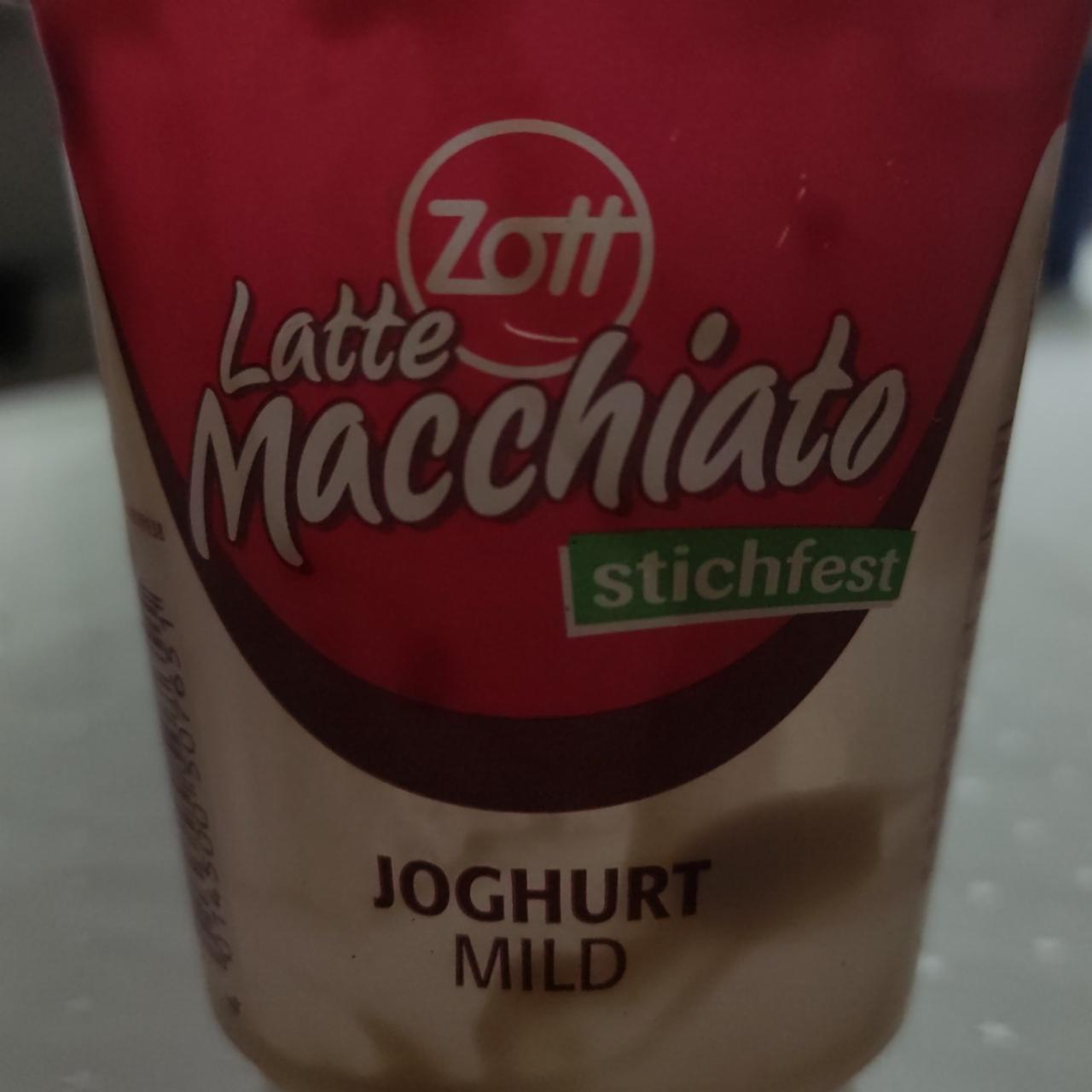 Фото - Йогурт Latte macchiato Joghurt mild Zott