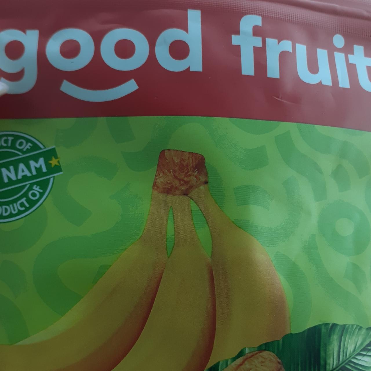 Фото - банан сушеный Good Fruit