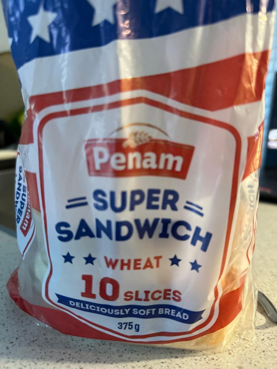 Фото - хлеб пшеничный для сэндвичей супер Penam