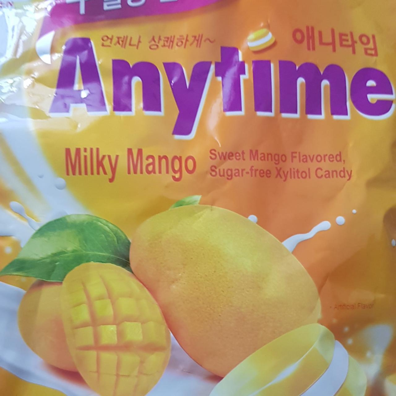 Фото - леденцы со вкусом молока и манго Anytime