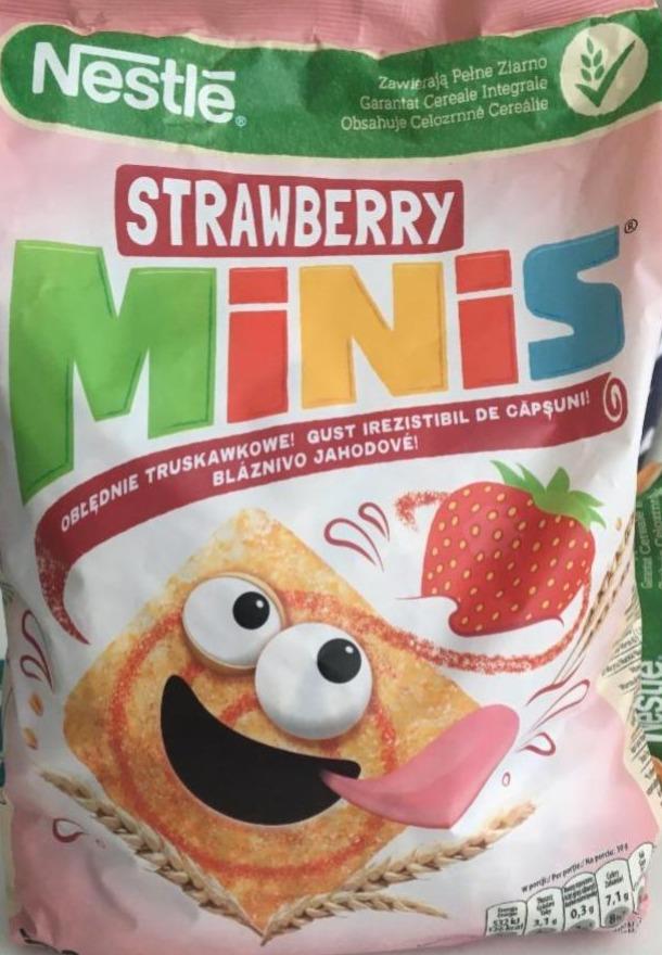 Фото - завтраки сухие Strawberry Minis Nestle