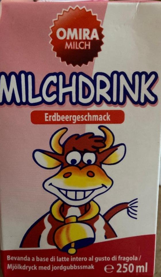 Фото - Молочный напиток 3.5% клубничный Erdbeergeschmack Omira Milch