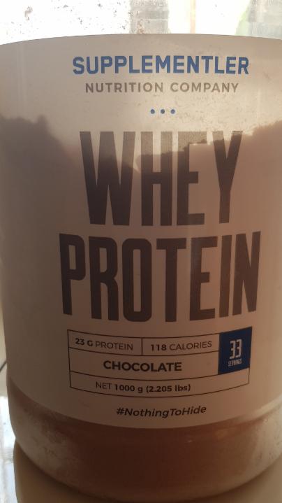 Фото - протеин Whey protein Supplementler