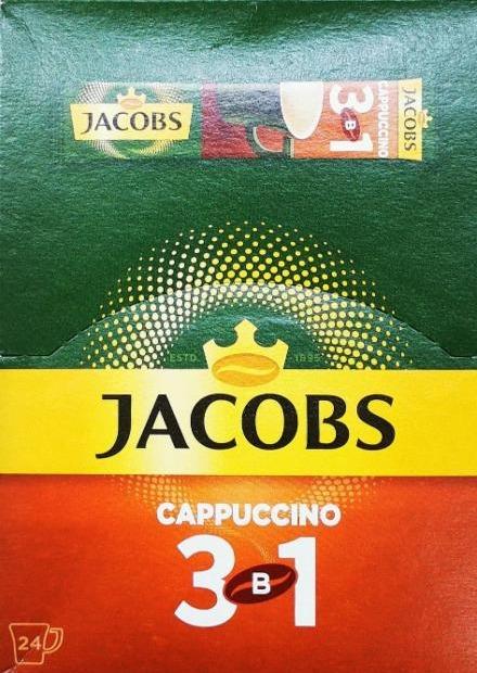 Фото - Кофе растворимый 3 в 1 капучино Cappucino Jacobs Якобс