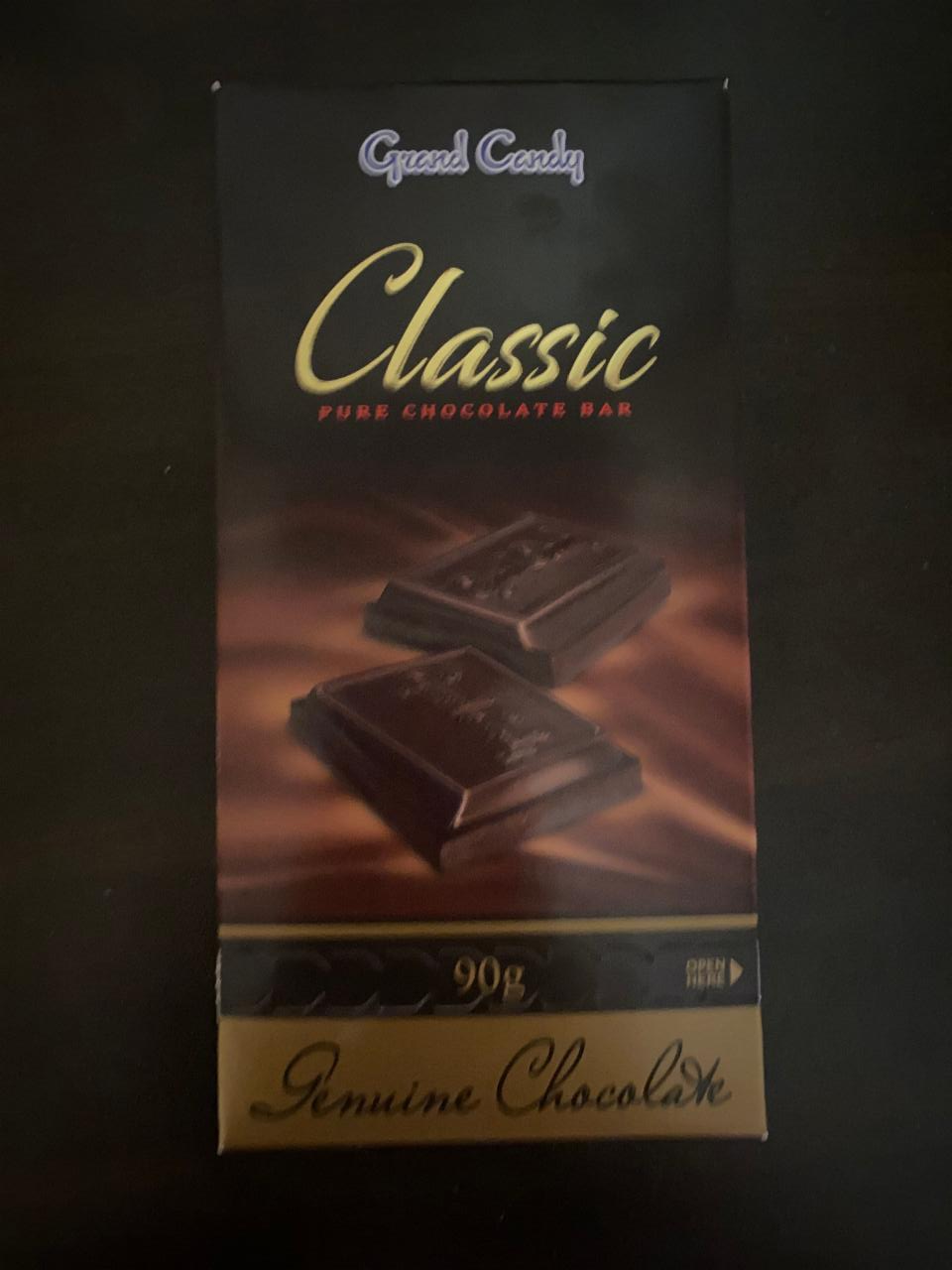 Фото - Шоколад Classic Grand Candy