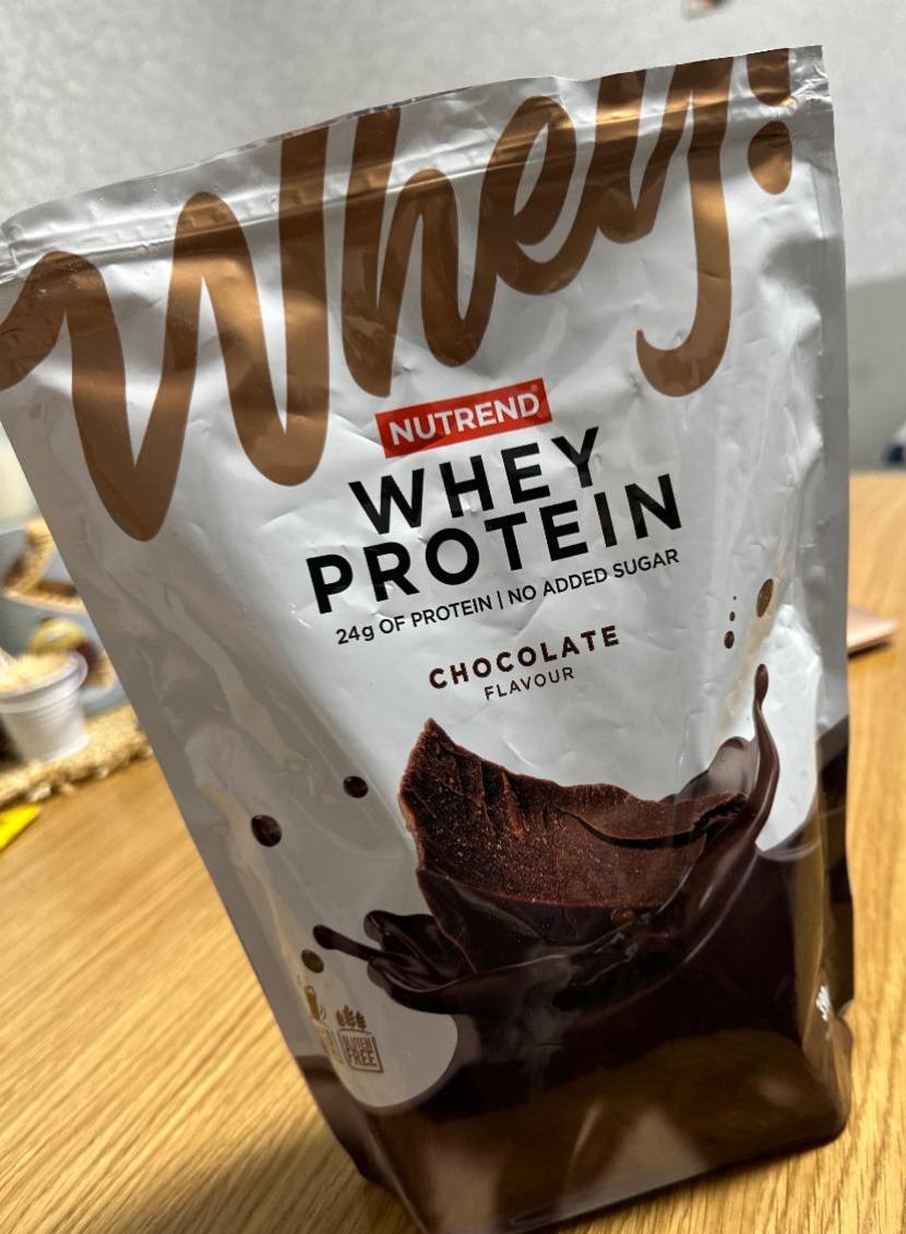 Фото - Whey protein Chocolate flavour Nutrend