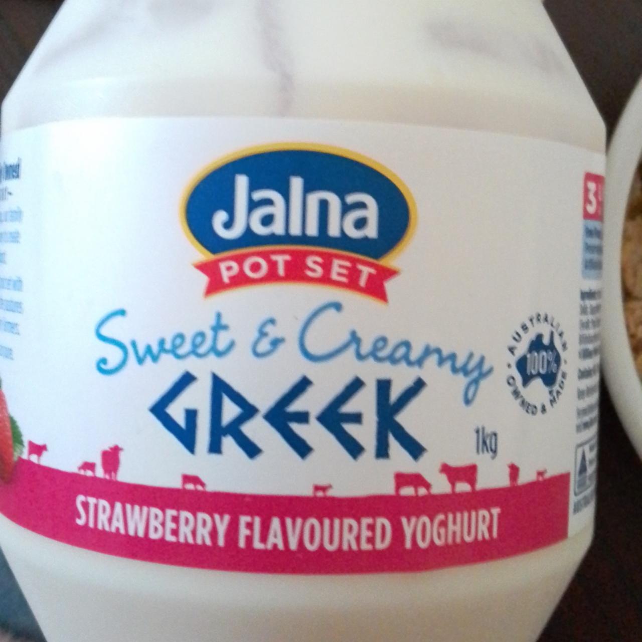 Фото - Йогурт со вкусом клубники Strawberry Greek Yoghurt Jalna