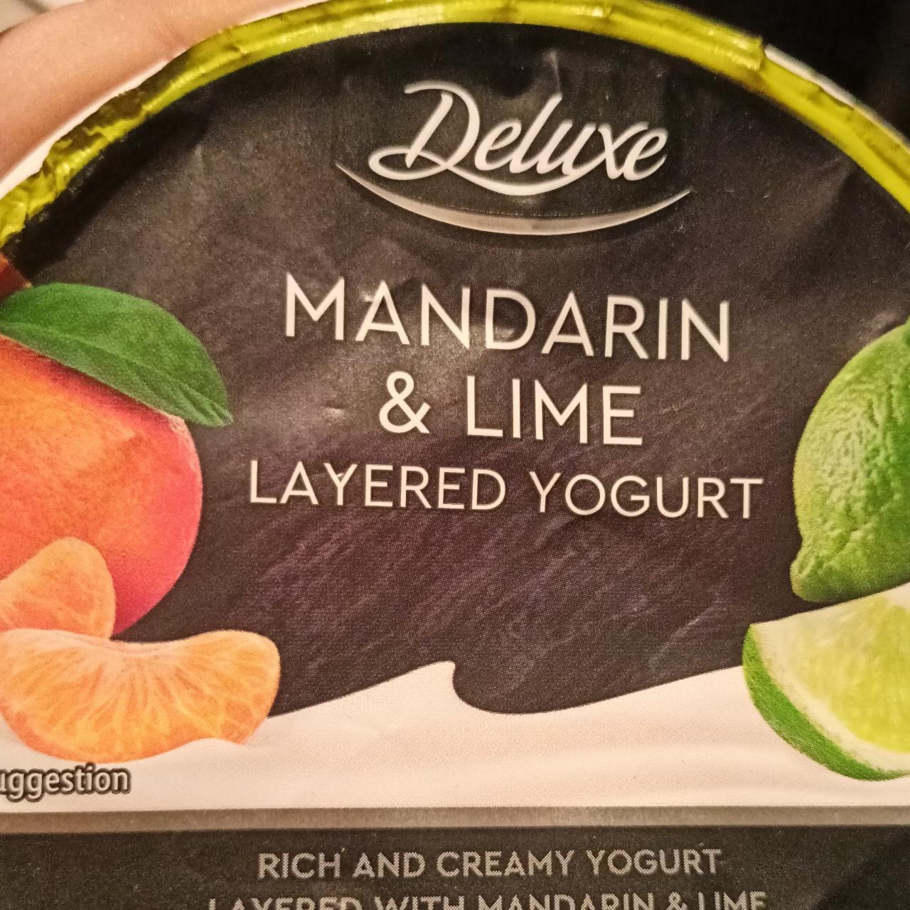 Фото - слоеный йогурт мандарин-лайм Deluxe